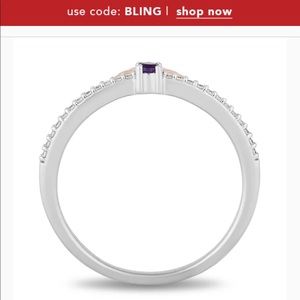 Ariel Diamond Tiara Promise Ring